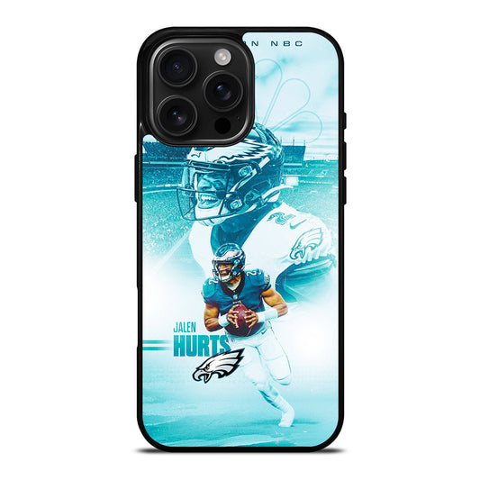 JALEN HURTS PHILADELPHIA EAGLES NFL 2 iPhone 16 Pro Max Case Cover