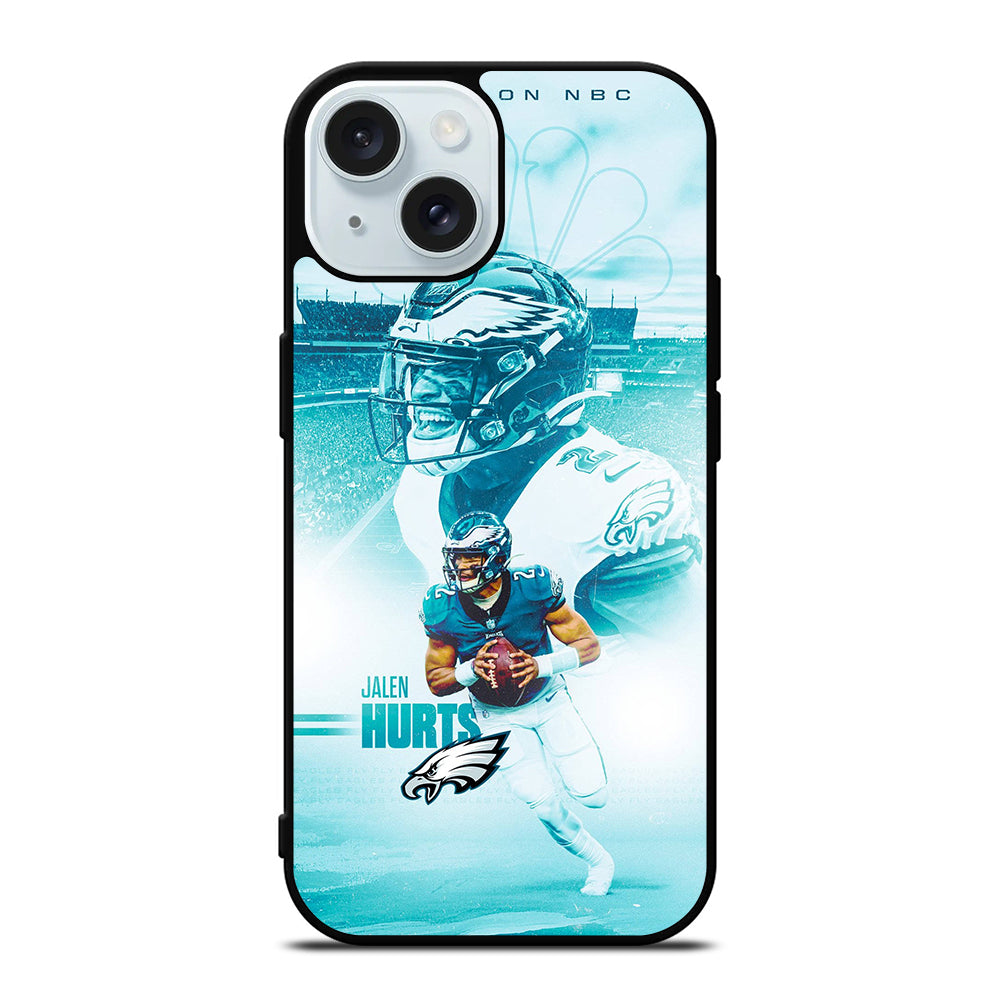 JALEN HURTS PHILADELPHIA EAGLES NFL 2 iPhone 15 Case Cover