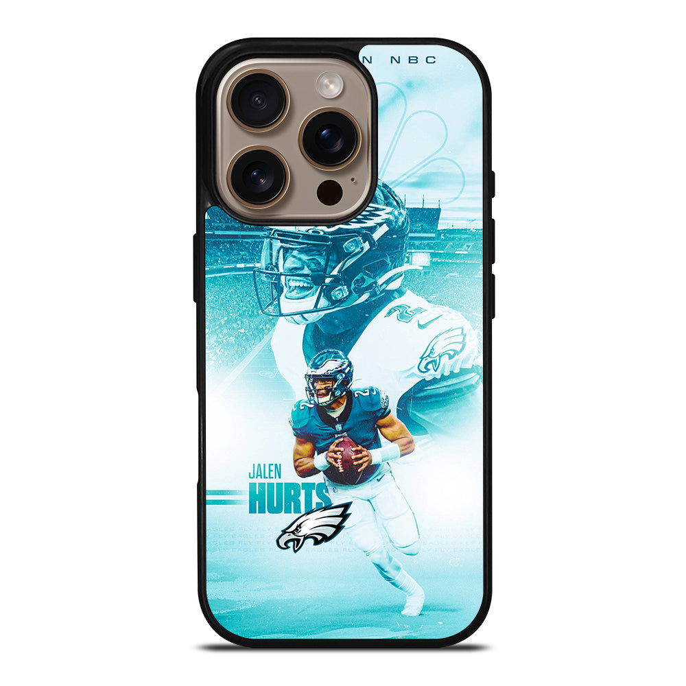 JALEN HURTS PHILADELPHIA EAGLES NFL 2 iPhone 16 Pro Case Cover