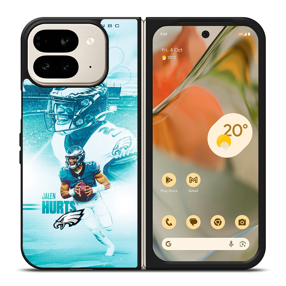 JALEN HURTS PHILADELPHIA EAGLES NFL 2 Google Pixel 9 Pro Fold Case Cover