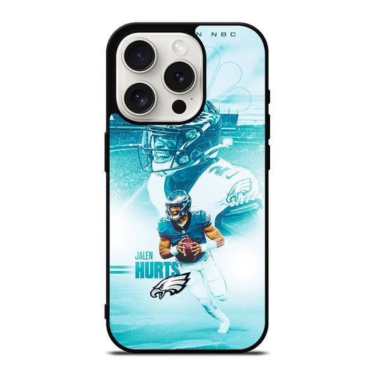 JALEN HURTS PHILADELPHIA EAGLES NFL 2 iPhone 15 Pro Case Cover