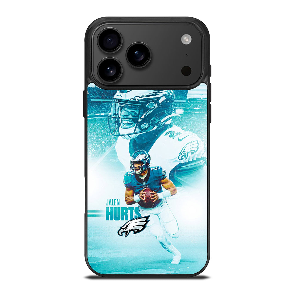 JALEN HURTS PHILADELPHIA EAGLES NFL 2 iPhone 17 Pro Max Case Cover
