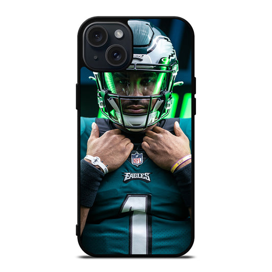 JALEN HURTS PHILADELPHIA EAGLES NFL 3 iPhone 15 Plus Case Cover