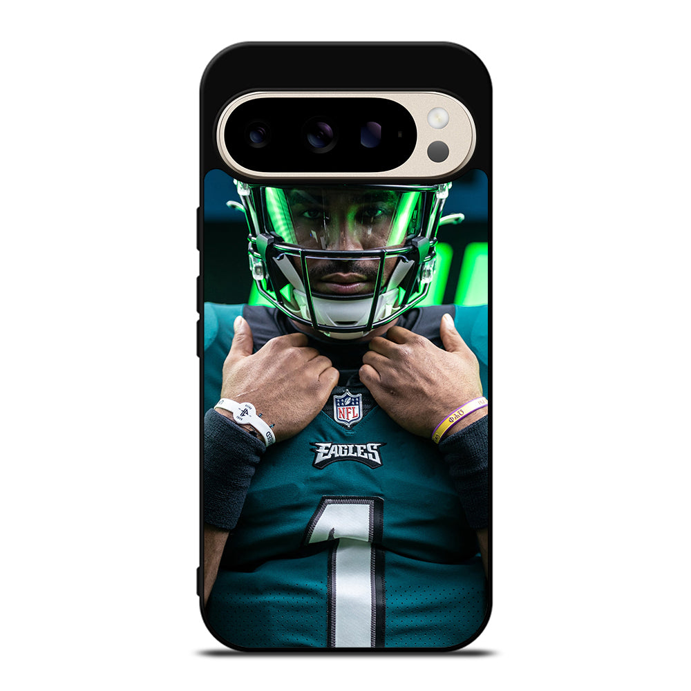JALEN HURTS PHILADELPHIA EAGLES NFL 3 Google Pixel 9 Pro Case Cover