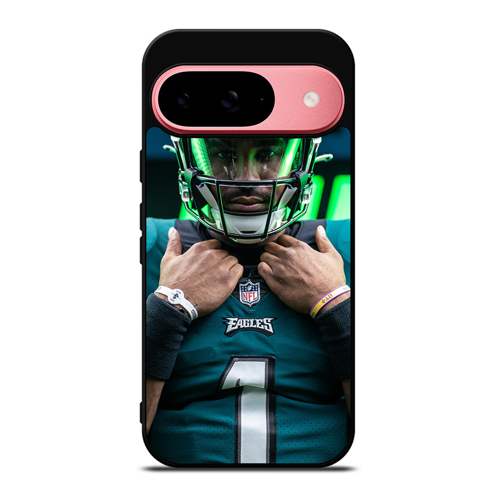JALEN HURTS PHILADELPHIA EAGLES NFL 3 Google Pixel 9 Case Cover