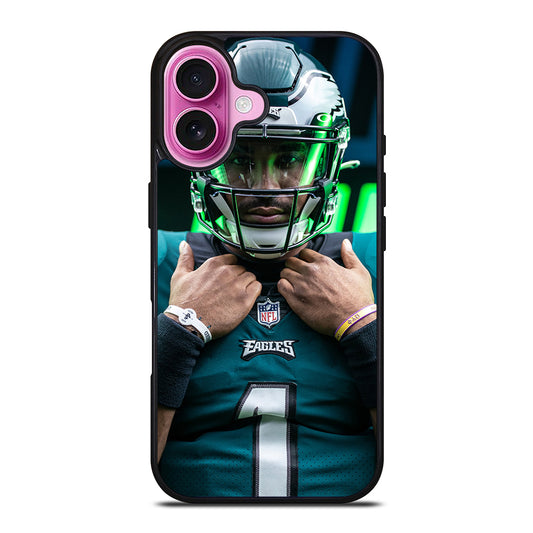 JALEN HURTS PHILADELPHIA EAGLES NFL 3 iPhone 16 Plus Case Cover