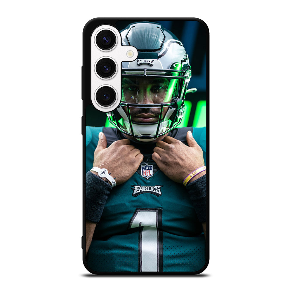 JALEN HURTS PHILADELPHIA EAGLES NFL 3 Samsung Galaxy S24 Case Cover