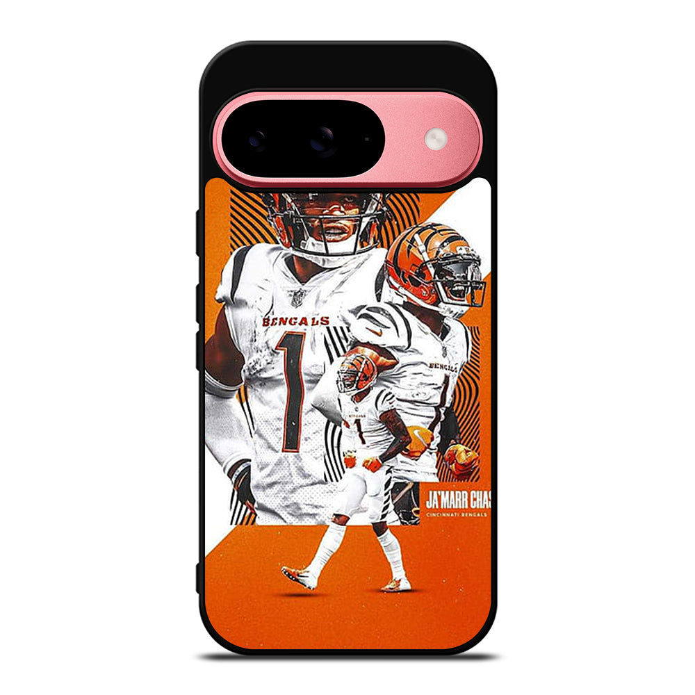 JAMARR CHASE CINCINNATI BENGALS AMERICAN FOOTBALL Google Pixel 9 Case Cover