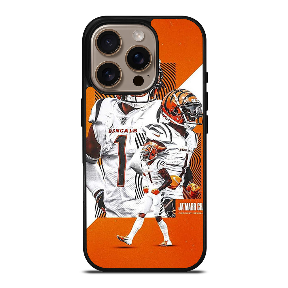 JAMARR CHASE CINCINNATI BENGALS AMERICAN FOOTBALL iPhone 16 Pro Case Cover