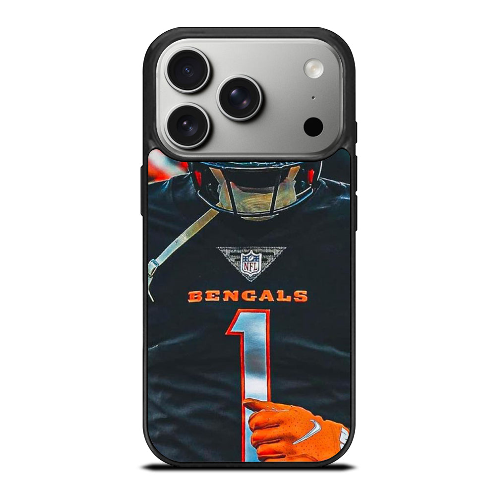 JAMARR CHASE CINCINNATI BENGALS NFL iPhone 17 Pro Case Cover