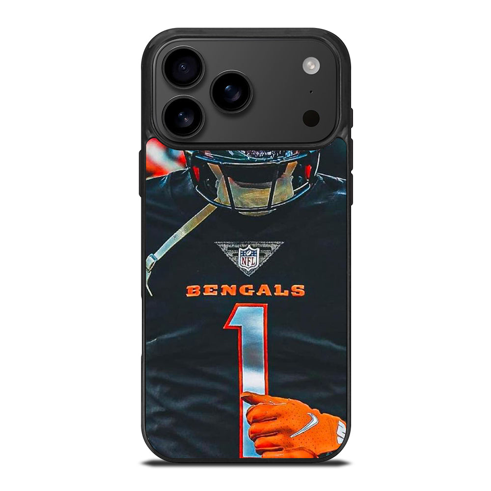 JAMARR CHASE CINCINNATI BENGALS NFL iPhone 17 Pro Max Case Cover