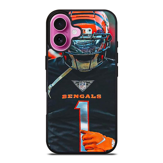 JAMARR CHASE CINCINNATI BENGALS NFL iPhone 16 Plus Case Cover