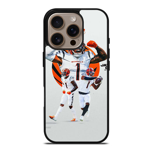JAMARR CHASE CINCINNATI BENGALS iPhone 16 Pro Case Cover