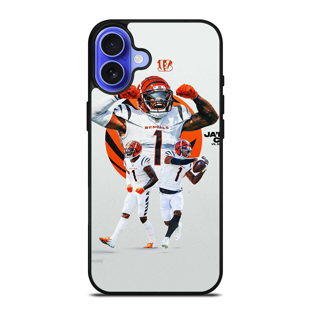 JAMARR CHASE CINCINNATI BENGALS iPhone 16 Case Cover