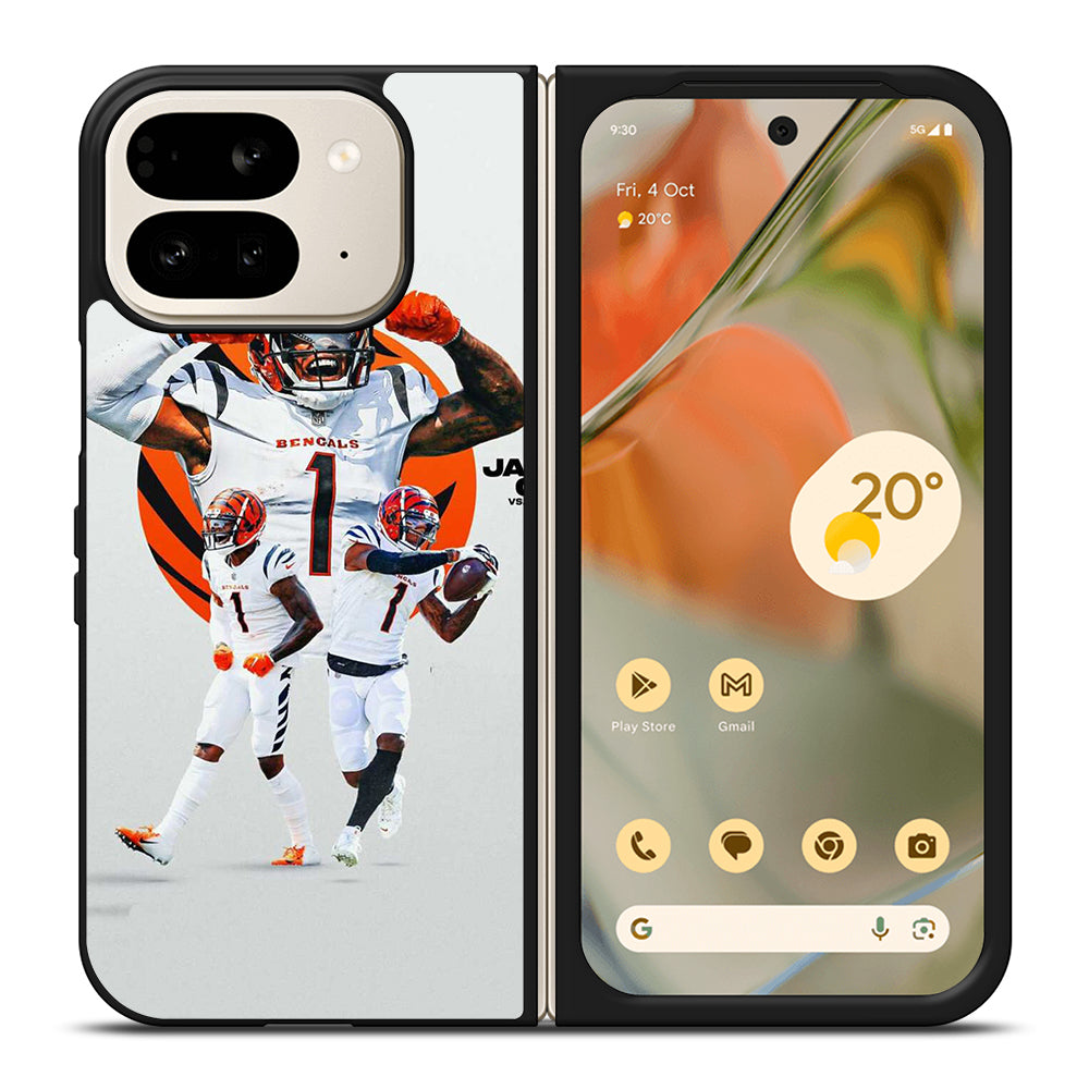 JAMARR CHASE CINCINNATI BENGALS Google Pixel 9 Pro Fold Case Cover