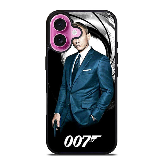 JAMES BOND 007 MOVIE POSTER iPhone 16 Plus Case Cover