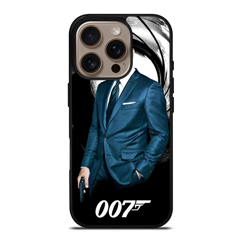 JAMES BOND 007 MOVIE POSTER iPhone 16 Pro Case Cover