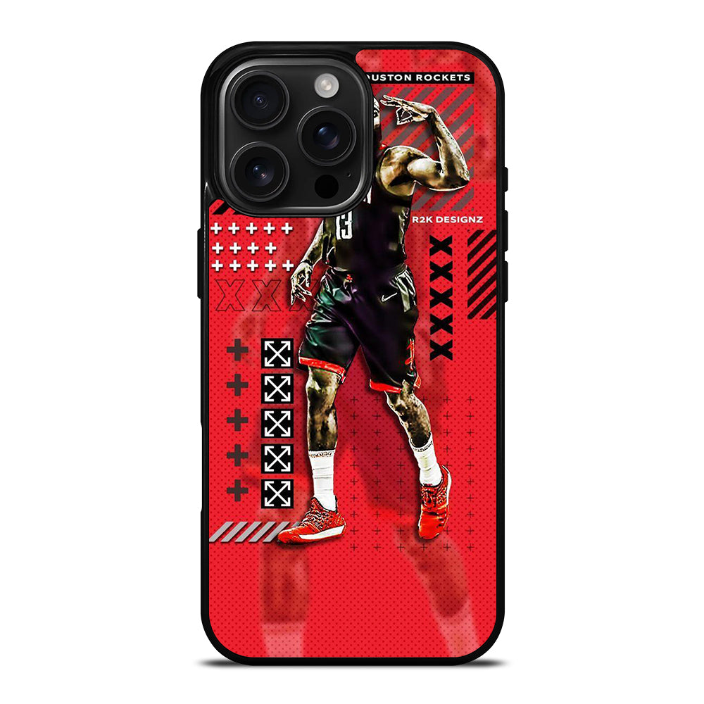 JAMES HARDEN BASKETBALL NBA iPhone 16 Pro Max Case Cover