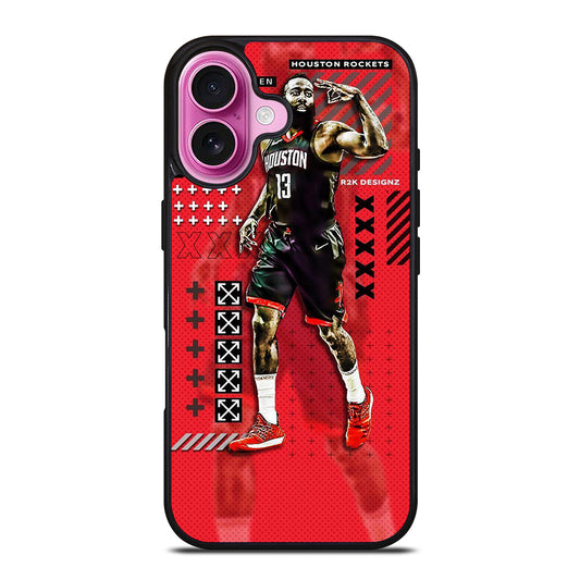 JAMES HARDEN BASKETBALL NBA iPhone 16 Plus Case Cover