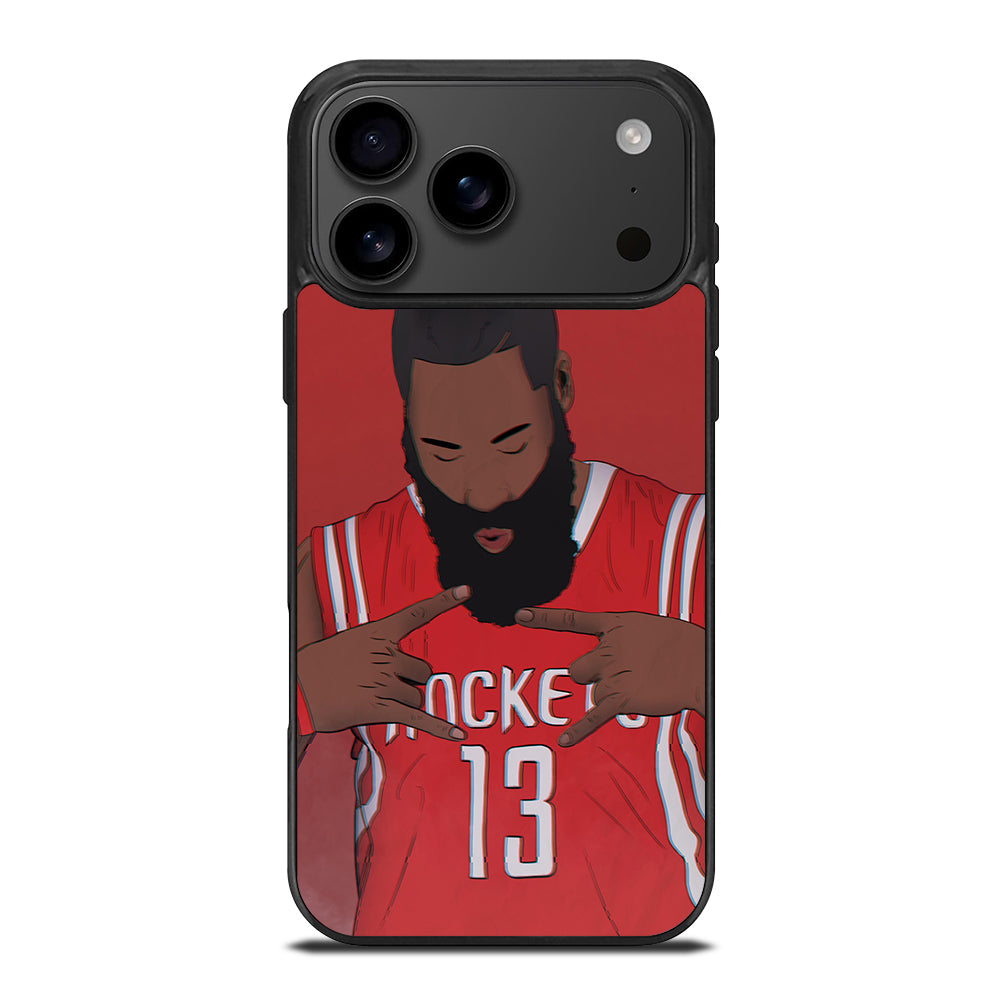 JAMES HARDEN CARTOON iPhone 17 Pro Max Case Cover