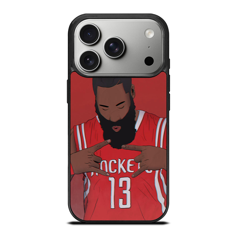JAMES HARDEN CARTOON iPhone 17 Pro Case Cover