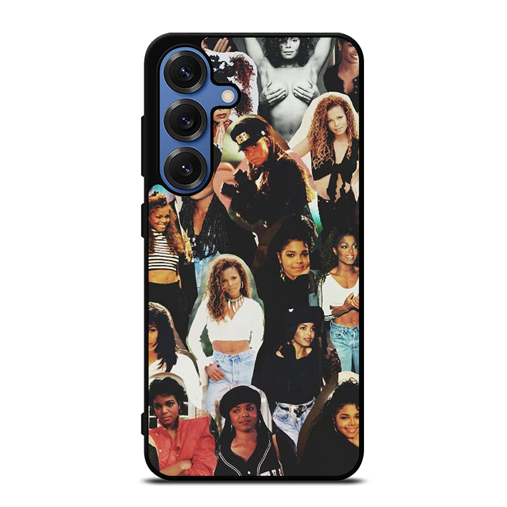 JANET JACKSON COLLAGE Samsung Galaxy S25 Case Cover
