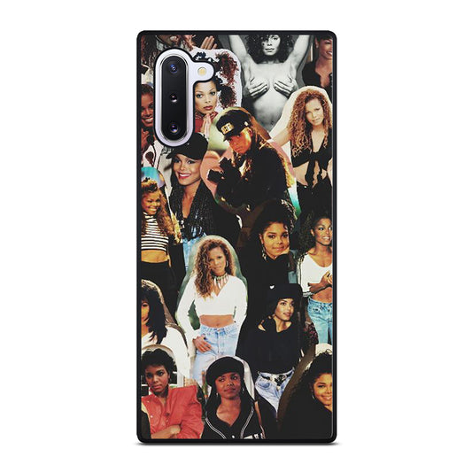 JANET JACKSON COLLAGE Samsung Galaxy Note 10 Case Cover
