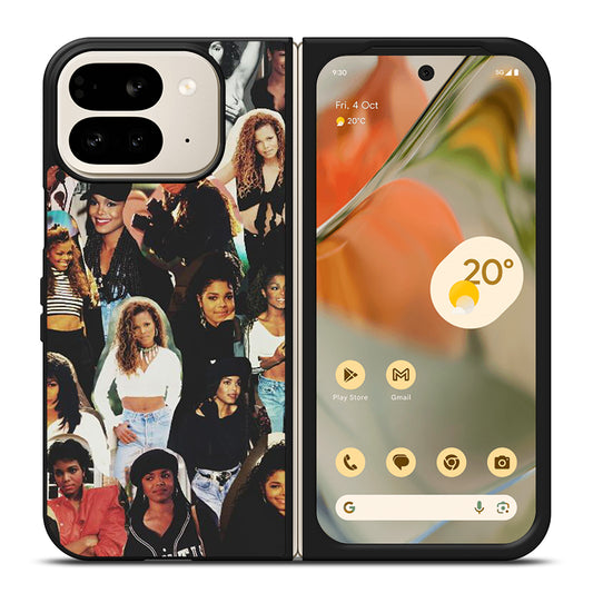 JANET JACKSON COLLAGE Google Pixel 9 Pro Fold Case Cover