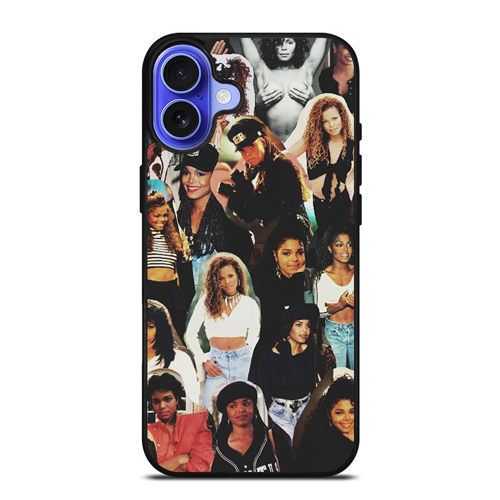 JANET JACKSON COLLAGE iPhone 16 Case Cover