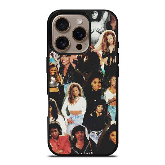 JANET JACKSON COLLAGE iPhone 16 Pro Case Cover