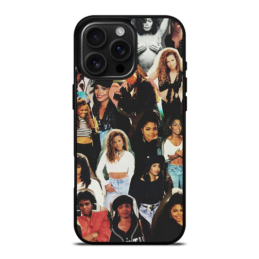 JANET JACKSON COLLAGE iPhone 16 Pro Max Case Cover