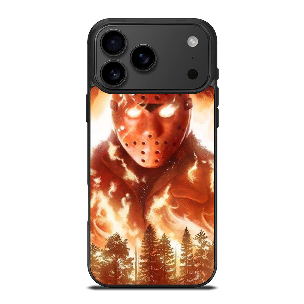JASON FRIDAY THE 13TH FLAME iPhone 17 Pro Max Case Cover