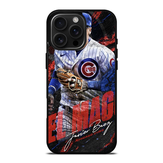 JAVIER BAEZ CHICAGO CUBS BASEBALL MLB 2 iPhone 16 Pro Max Case Cover