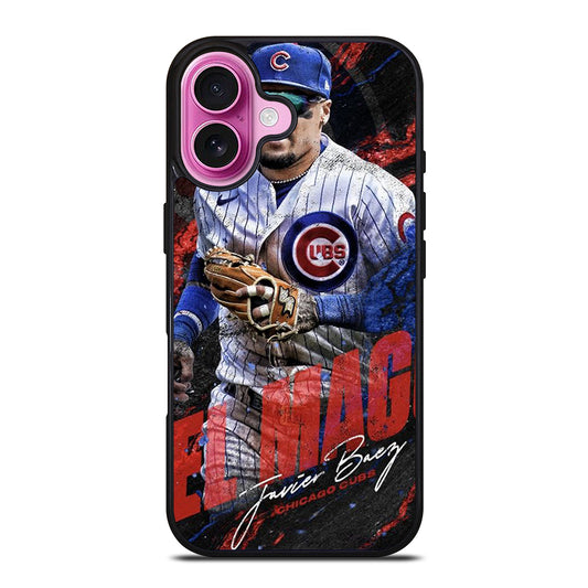 JAVIER BAEZ CHICAGO CUBS BASEBALL MLB 2 iPhone 16 Plus Case Cover