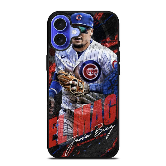 JAVIER BAEZ CHICAGO CUBS BASEBALL MLB 2 iPhone 16 Case Cover
