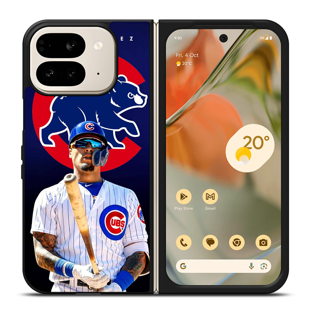 JAVIER BAEZ CHICAGO CUBS BASEBALL MLB Google Pixel 9 Pro Fold Case Cover
