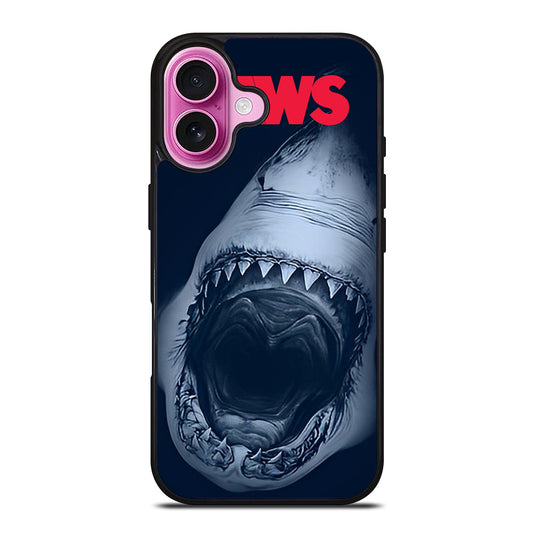 JAWS SHARKS 2 iPhone 16 Plus Case Cover