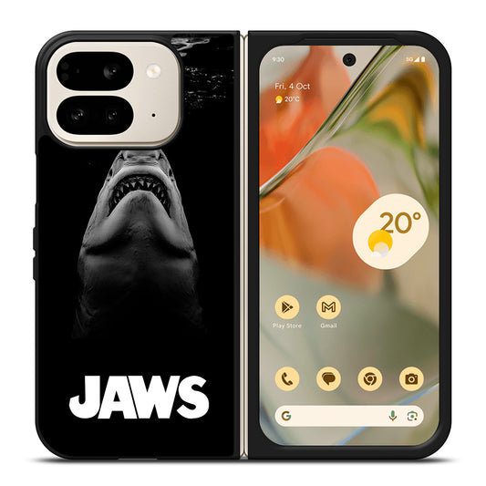 JAWS SHARKS LOGO Google Pixel 9 Pro Fold Case Cover