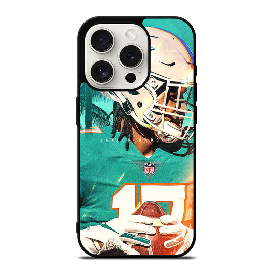 JAYLEN WADDLE 17 MIAMI DOLPHINS iPhone 15 Pro Case Cover