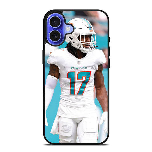 JAYLEN WADDLE MIAMI DOLPHINS FOOTBALL iPhone 16 Case Cover
