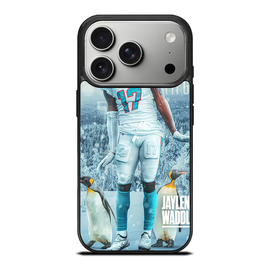 JAYLEN WADDLE MIAMI DOLPHINS NFL iPhone 17 Pro Case Cover