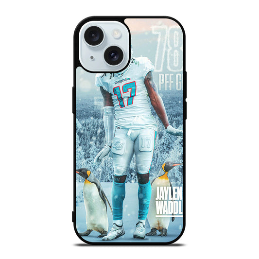 JAYLEN WADDLE MIAMI DOLPHINS NFL iPhone 15 Case Cover