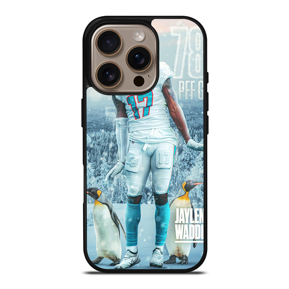 JAYLEN WADDLE MIAMI DOLPHINS NFL iPhone 16 Pro Case Cover