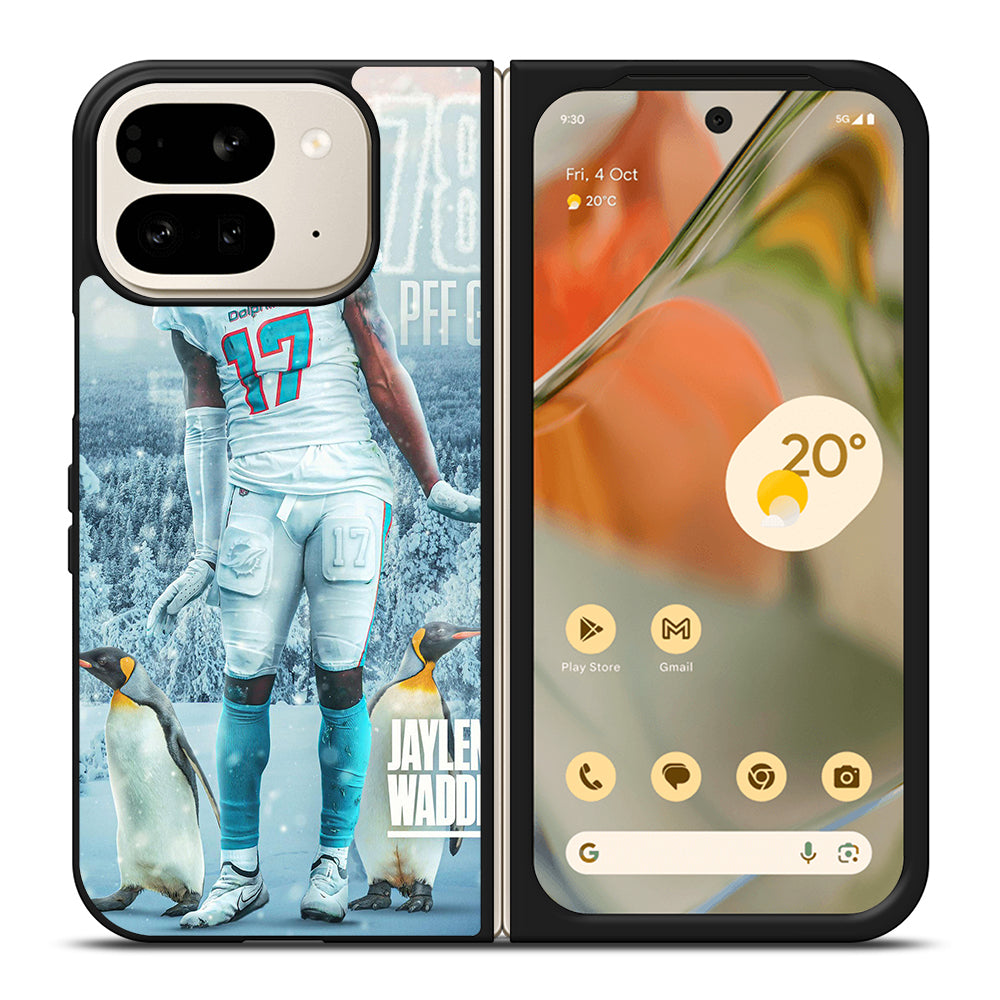 JAYLEN WADDLE MIAMI DOLPHINS NFL Google Pixel 9 Pro Fold Case Cover