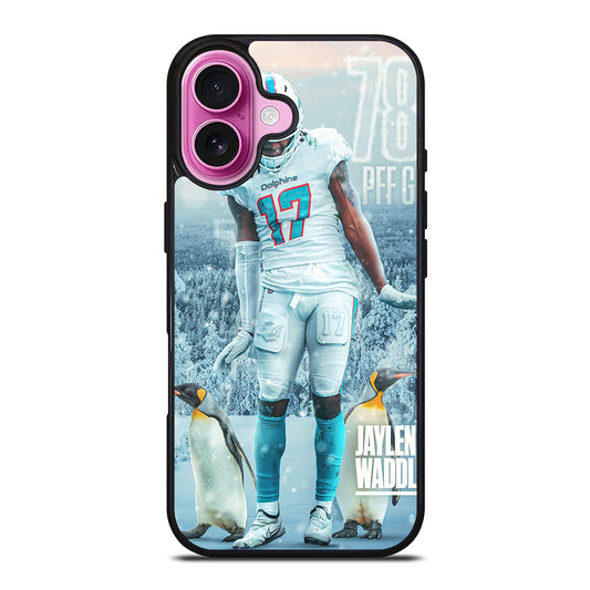 JAYLEN WADDLE MIAMI DOLPHINS NFL iPhone 16 Plus Case Cover