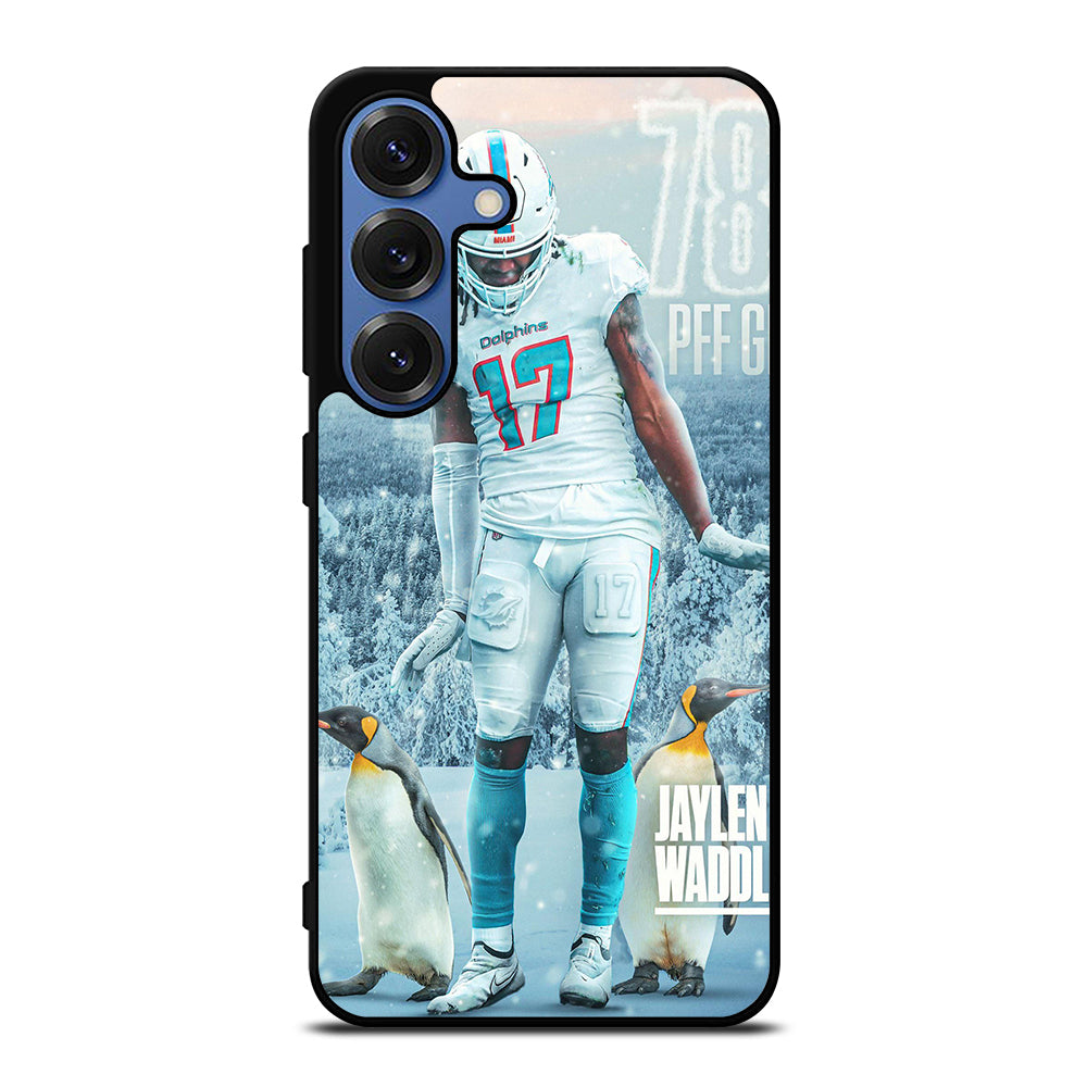 JAYLEN WADDLE MIAMI DOLPHINS NFL Samsung Galaxy S25 Case Cover