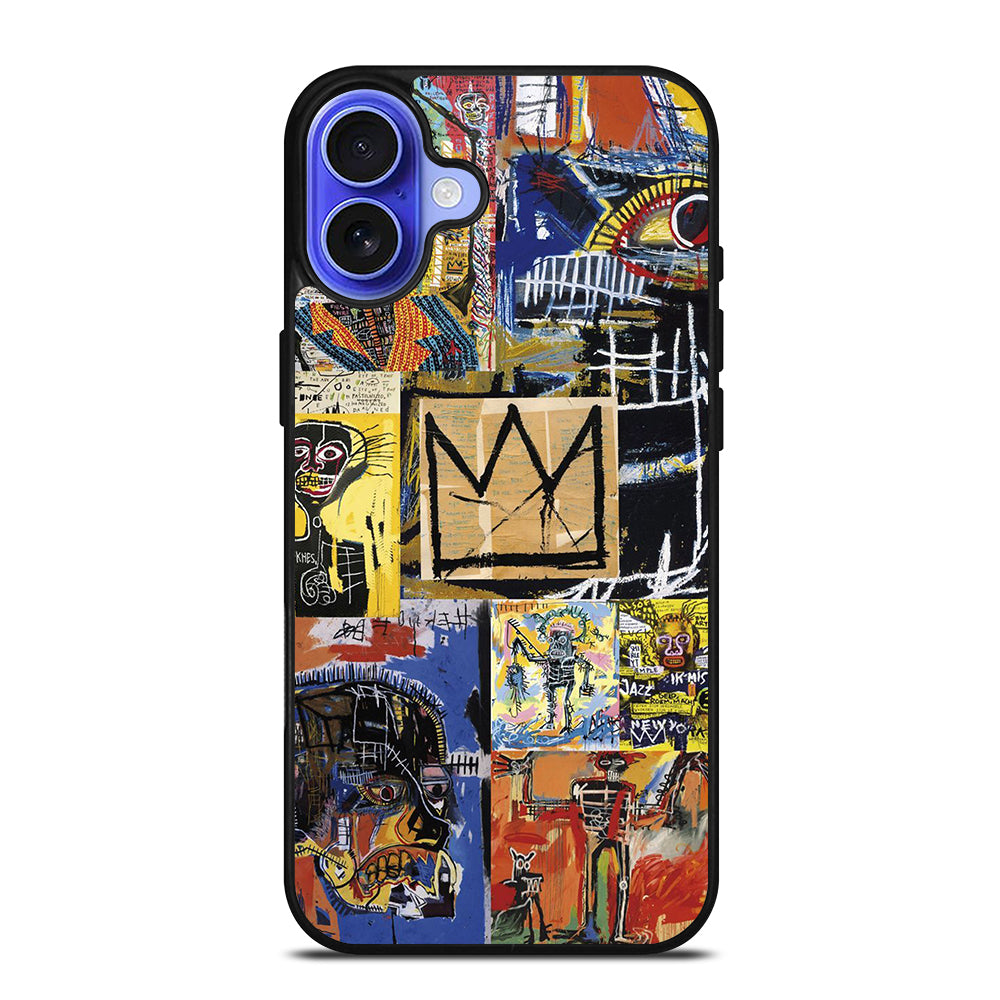 JEAN MICHEL BASQUIAT FINE 3 iPhone 16 Case Cover