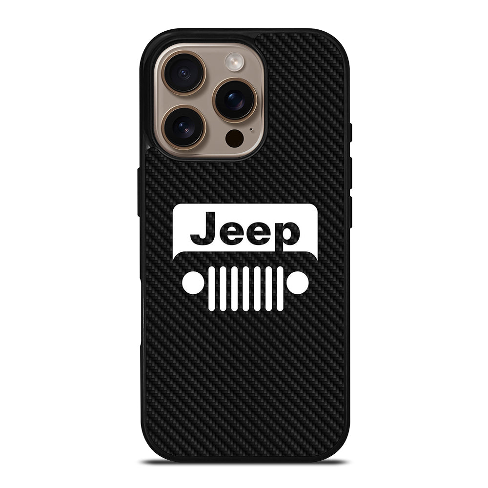JEEP CARBON iPhone 16 Pro Case Cover