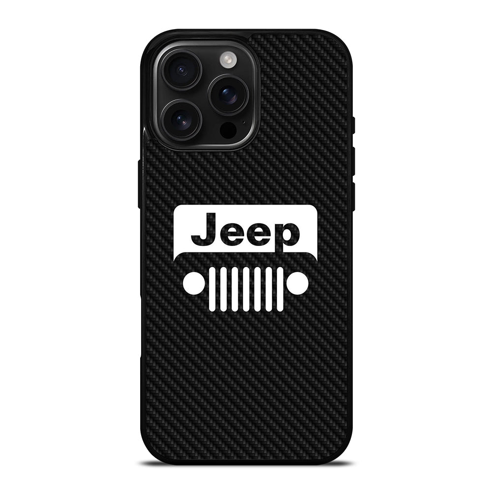 JEEP CARBON iPhone 16 Pro Max Case Cover