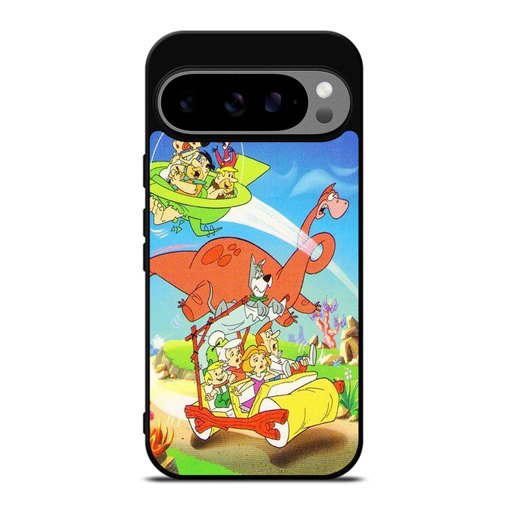 JETSONS MEET FLINTSTONES CARTOON SERIES Google Pixel 9 Pro XL Case Cover
